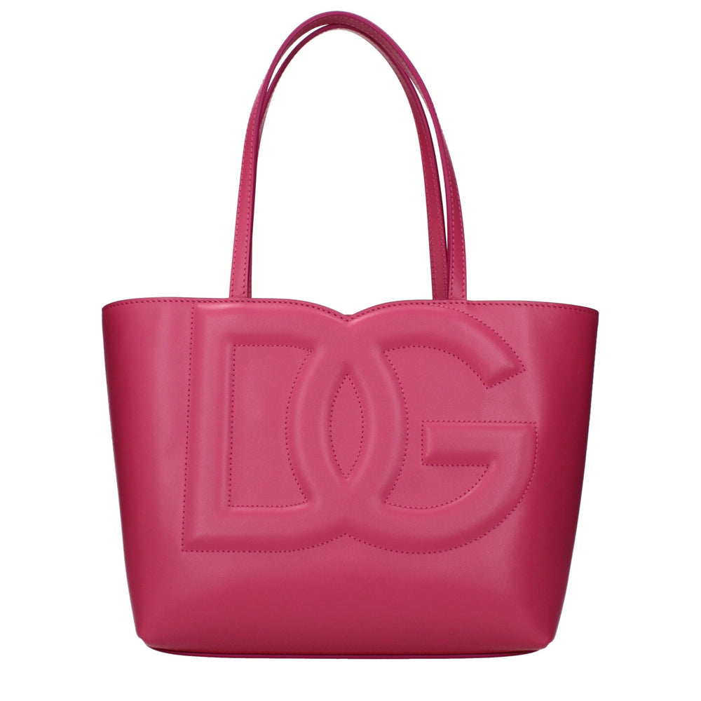 Dolce & Gabbana Pink Leather Handbag