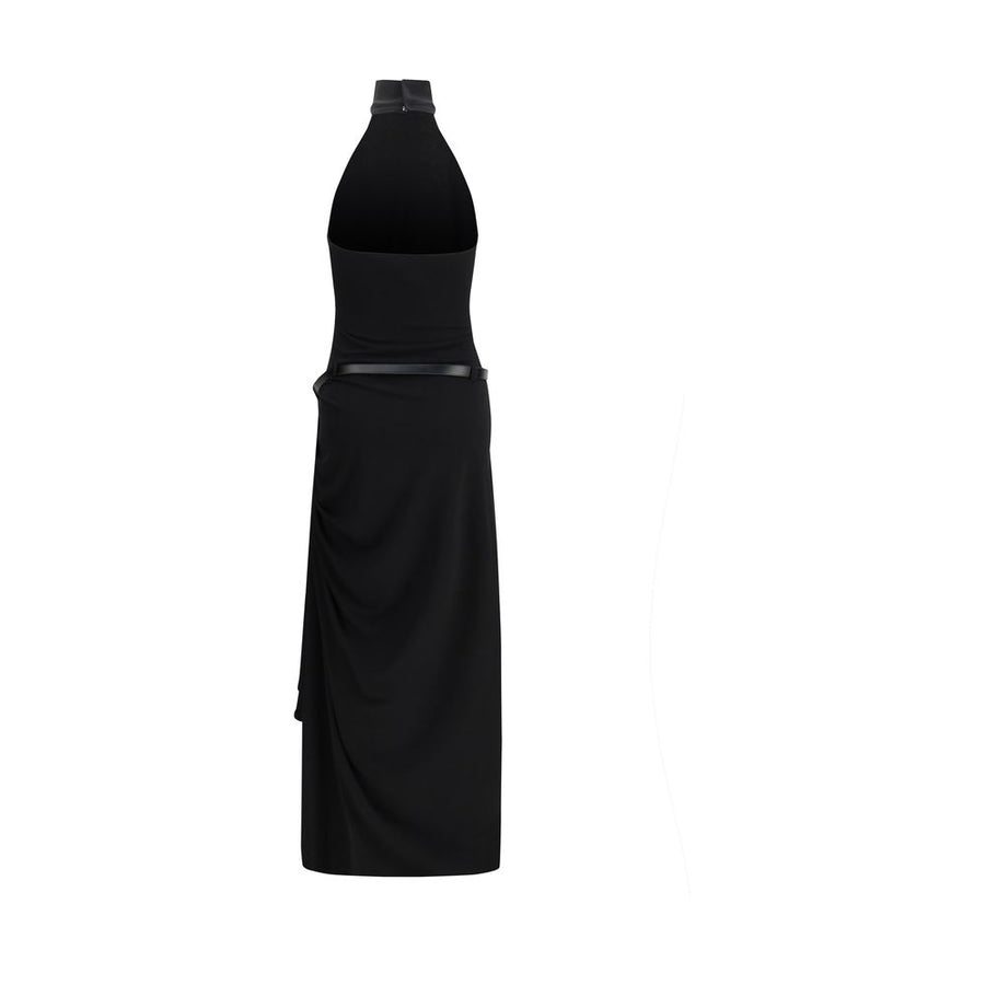 Coperni Black Polyester Cocktail Dress