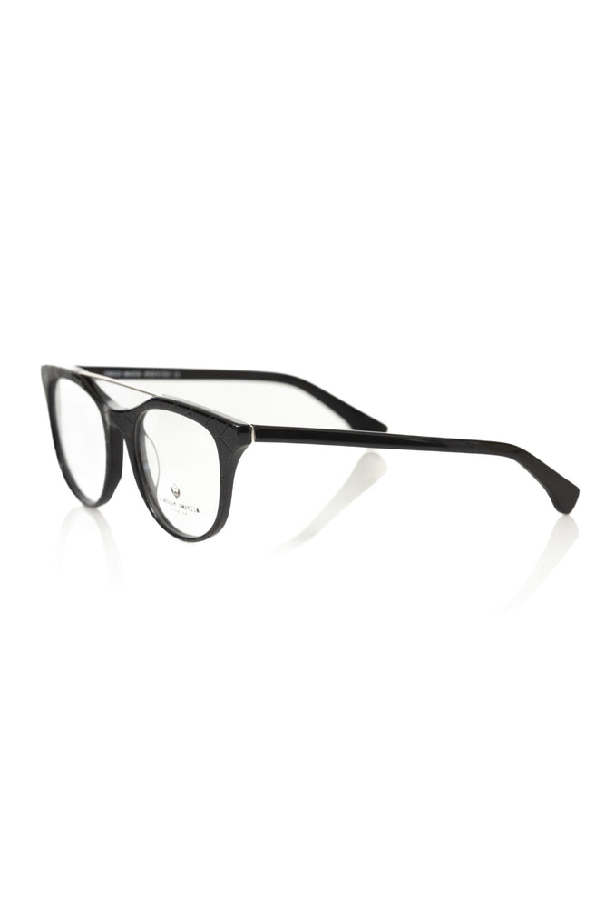 Frankie Morello Black Acetate Men Frame