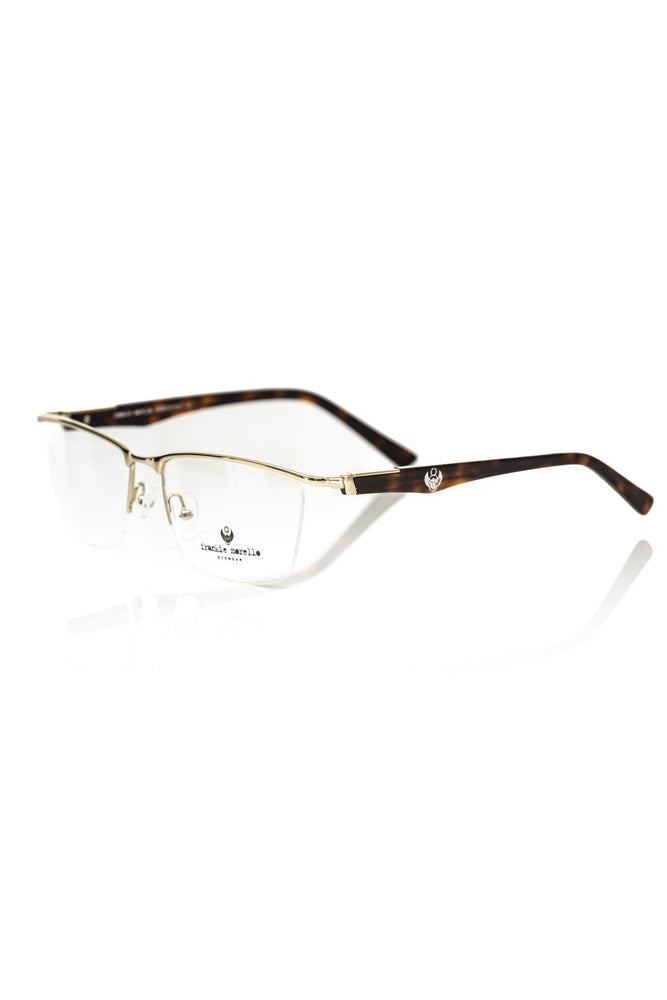 Frankie Morello Gold Metallic Mens Frame