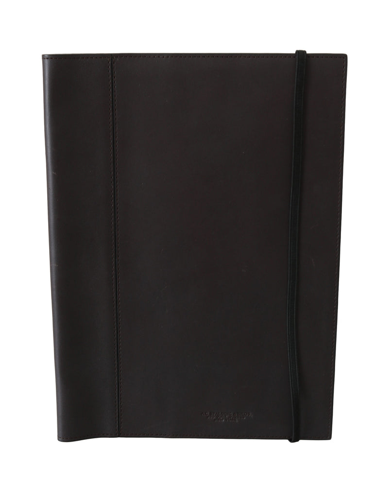 A.G. Spalding & Bros Black Leather Bifold Travel Holder Logo Wallet