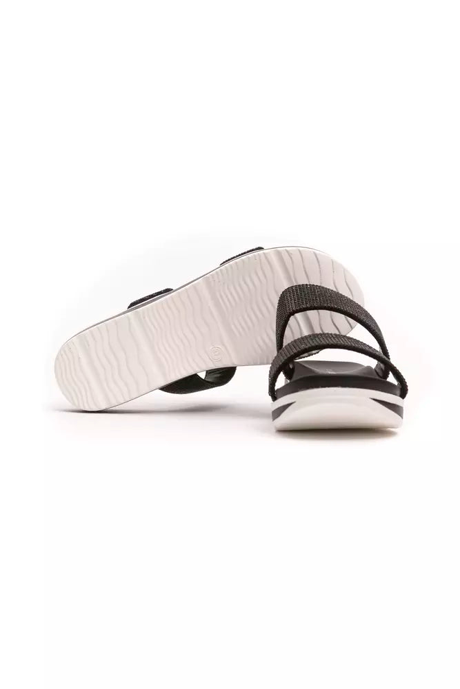 Péché Originel Black Upper Material Sandal