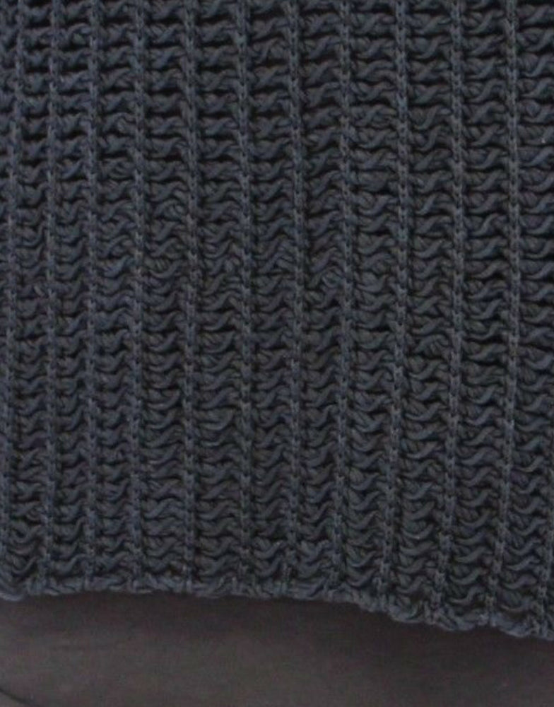 Dolce & Gabbana Blue Runway Netz Pullover Netted Sweater