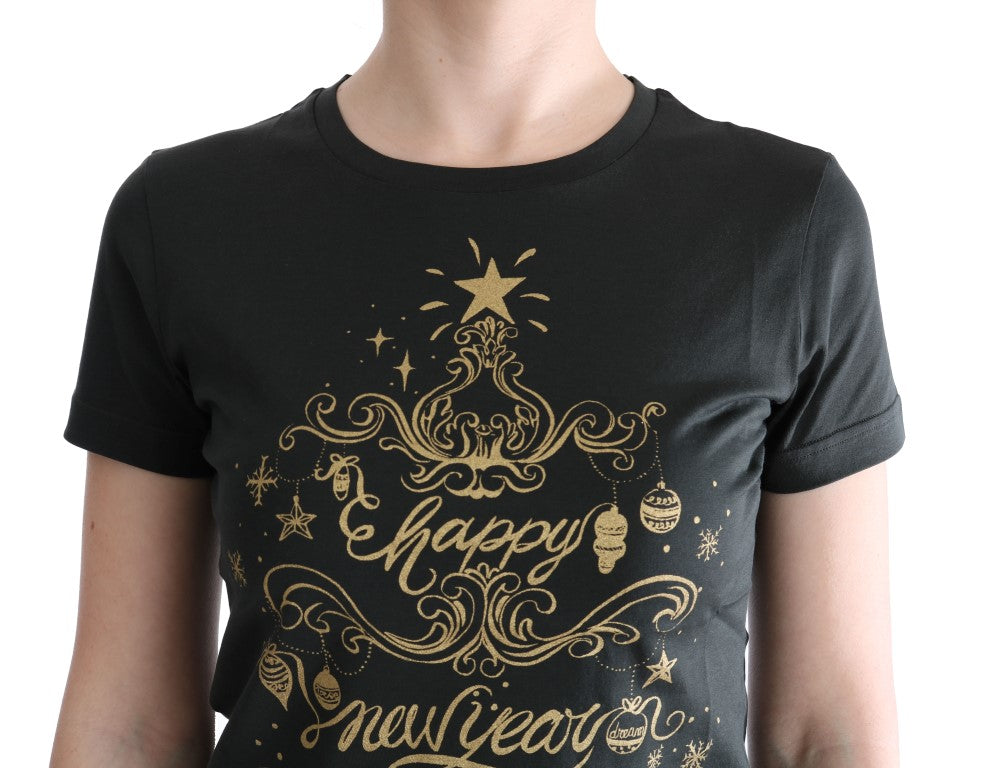 Dolce & Gabbana Green Cotton 2017 Motive T-Shirt