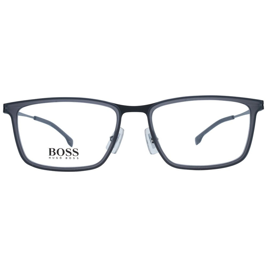 Hugo Boss Gray Stainless Steel Glasses (Frames)
