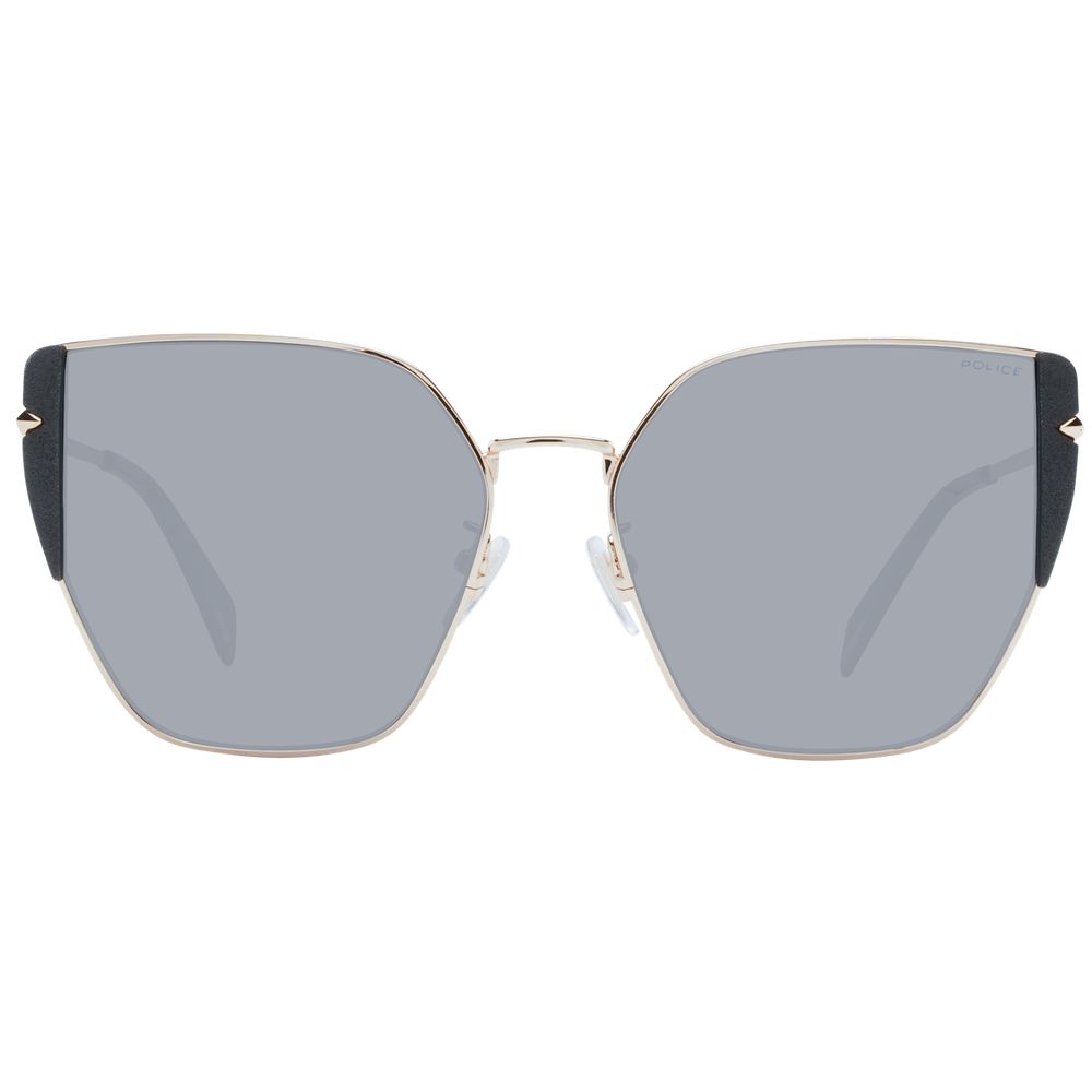 Police Rose Gold Metal Sunglasses