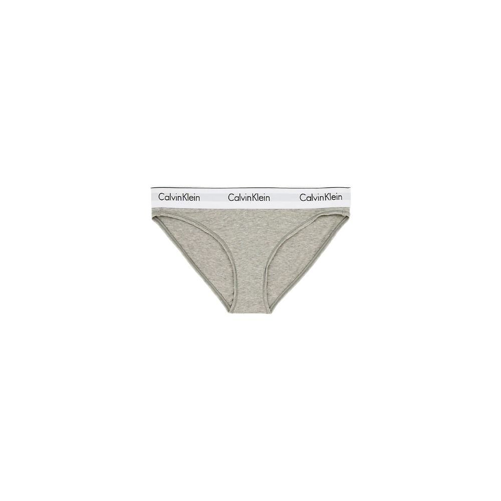 Calvin Klein Underwear Gray Cotton Pantie