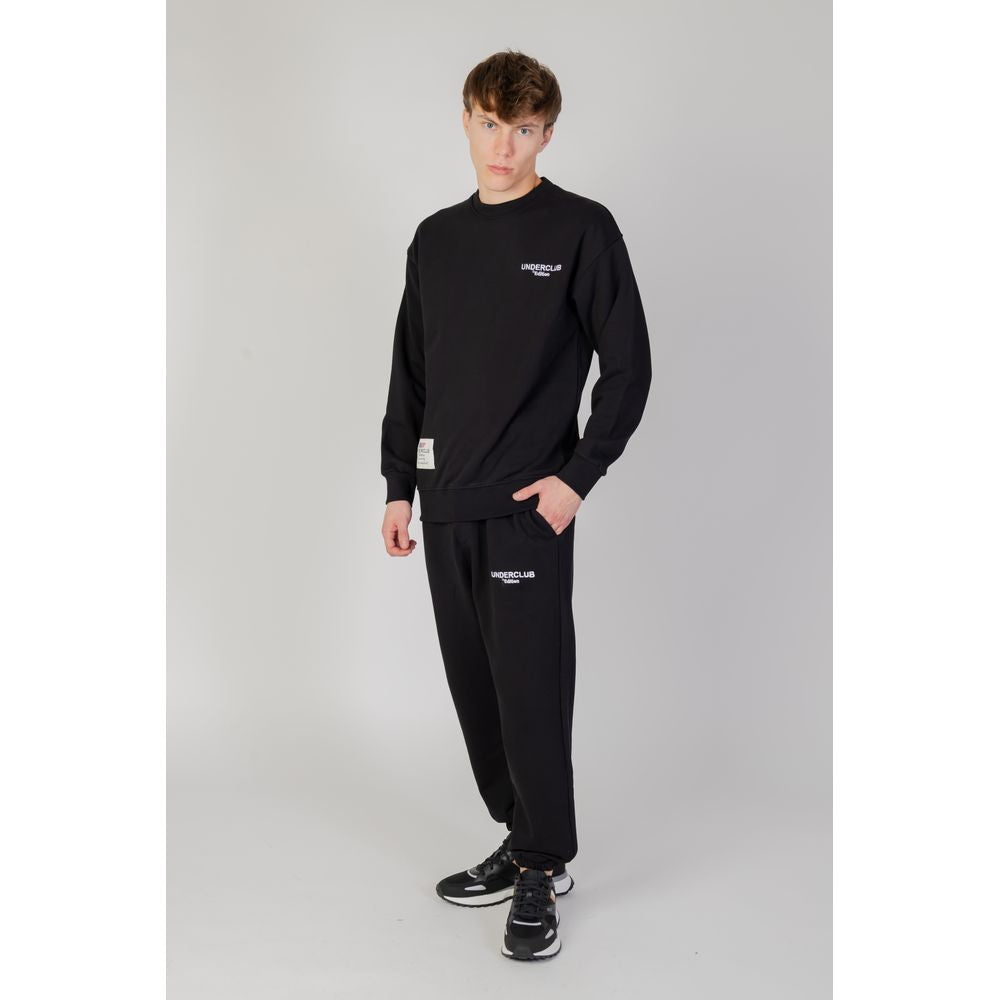 Underclub Black Cotton Sweatshirt