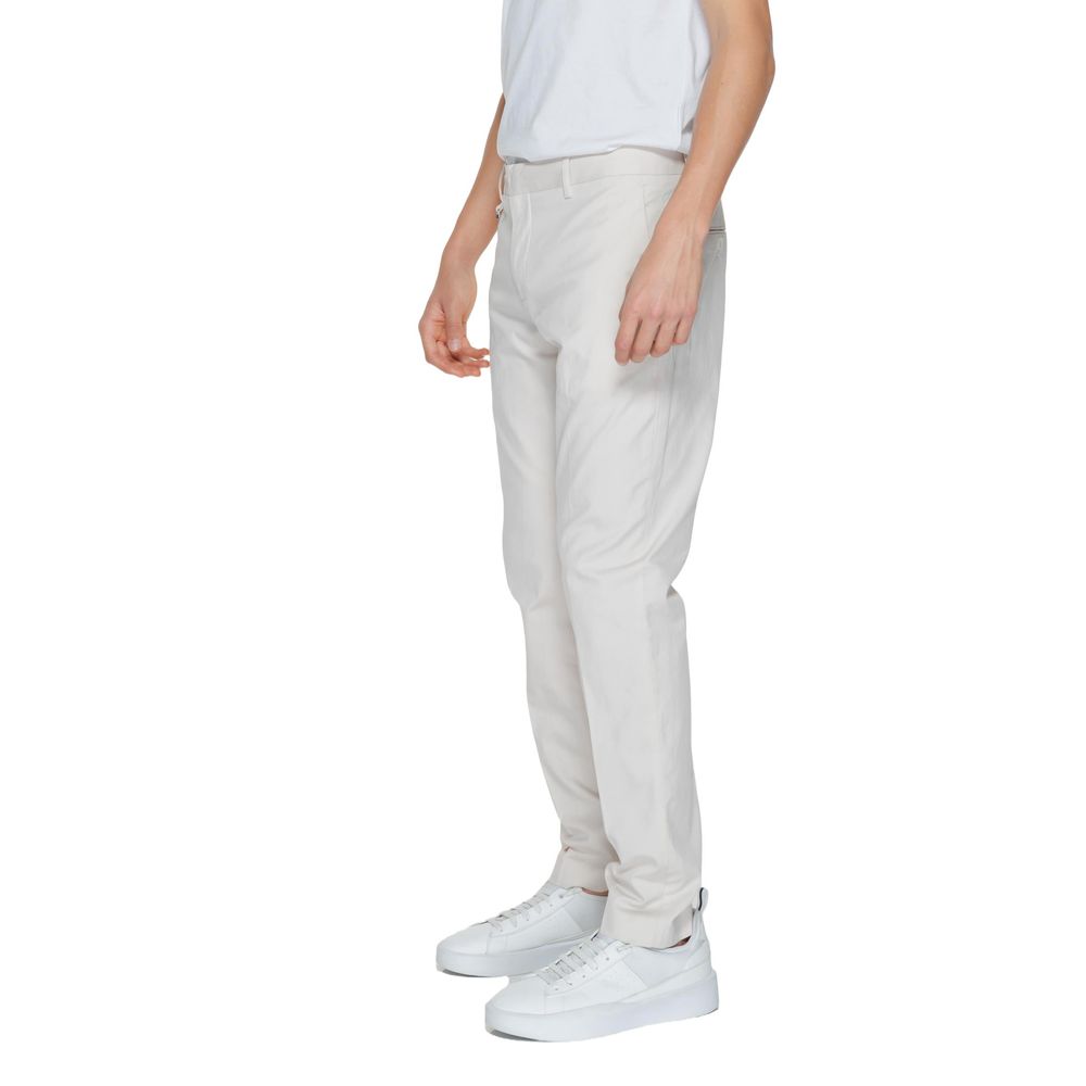 Antony Morato Beige Cotton Dress Pants
