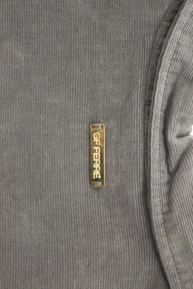 GF Ferre Green Button Front Cotton Casual Shirt