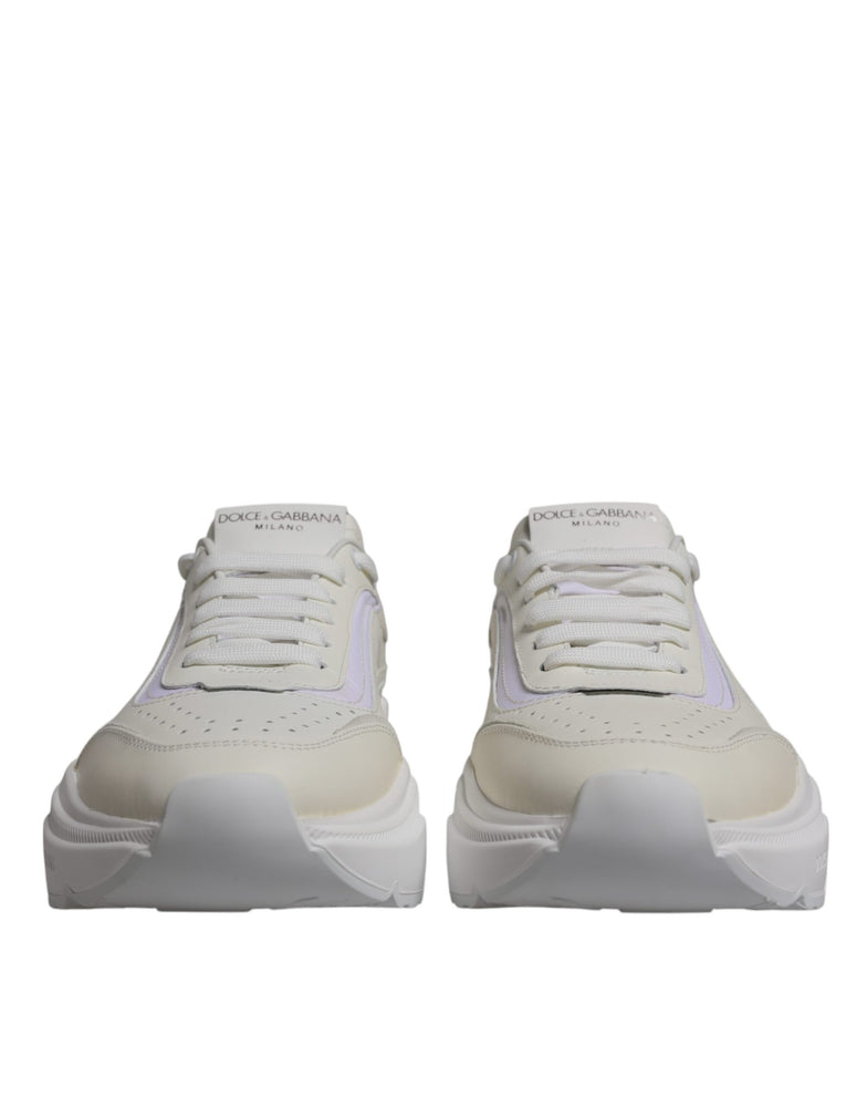 Dolce & Gabbana White Daymaster Low Top Sneakers Shoes