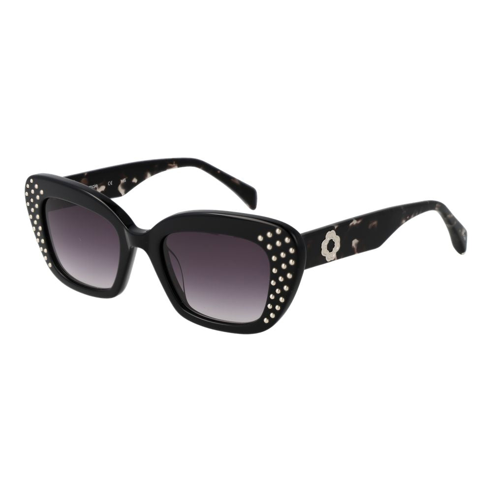 Maje Black Acetate Sunglasses