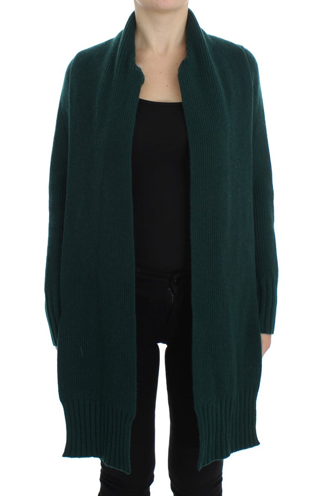 Dolce & Gabbana Green Knitted Cashmere Cardigan
