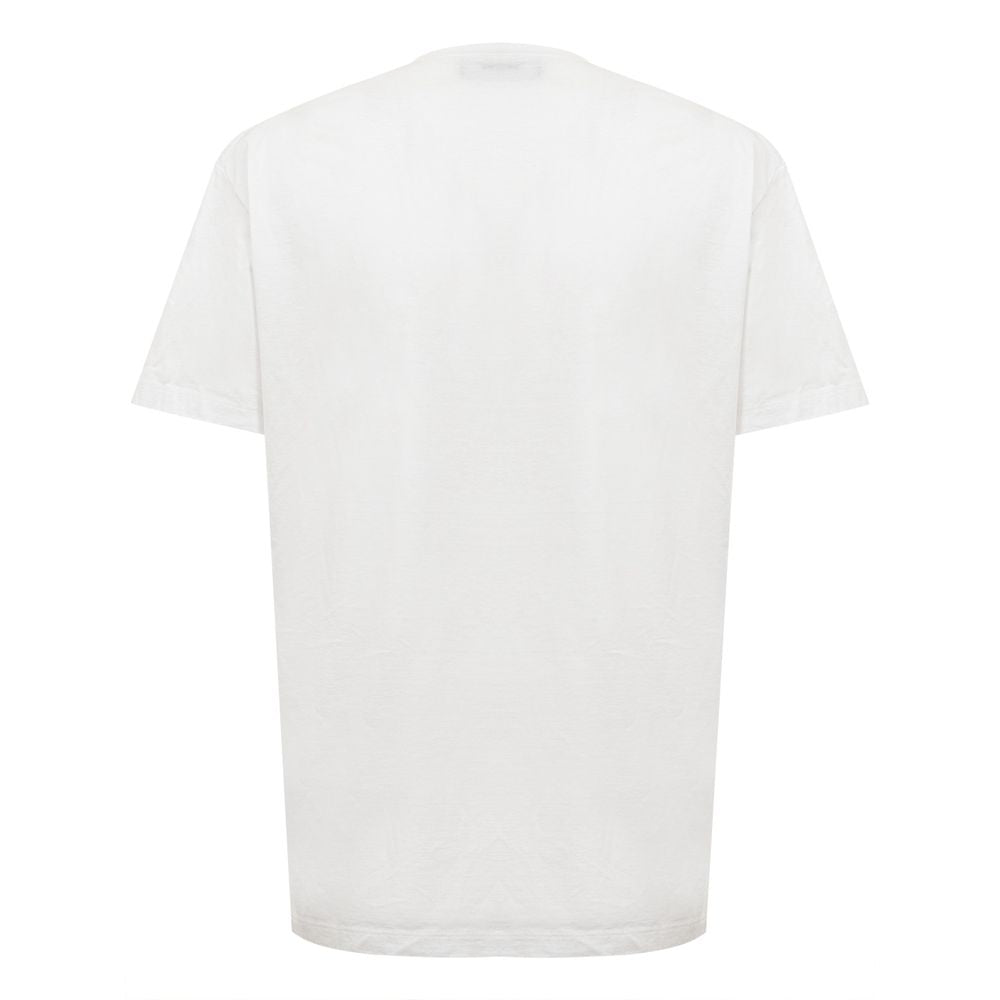 Dsquared² White Cotton T-Shirt