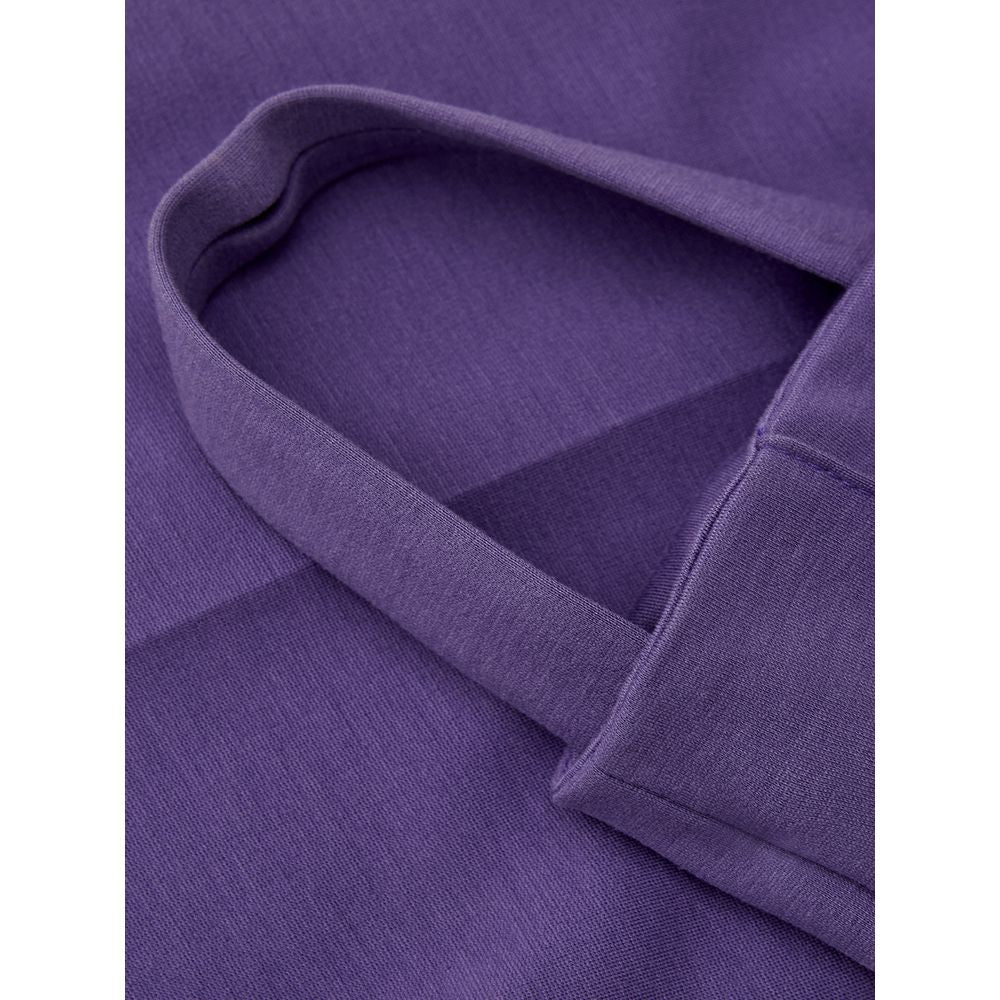 Lardini Purple Viscose Athletic Pants