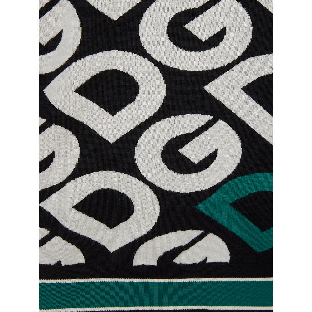 Dolce & Gabbana Black Cotton Sweatshirt