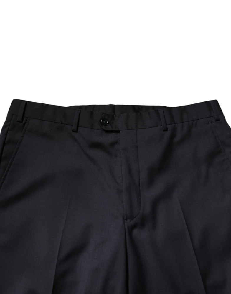 Emporio Armani Black Single Breasted Formal 2 Piece Suit