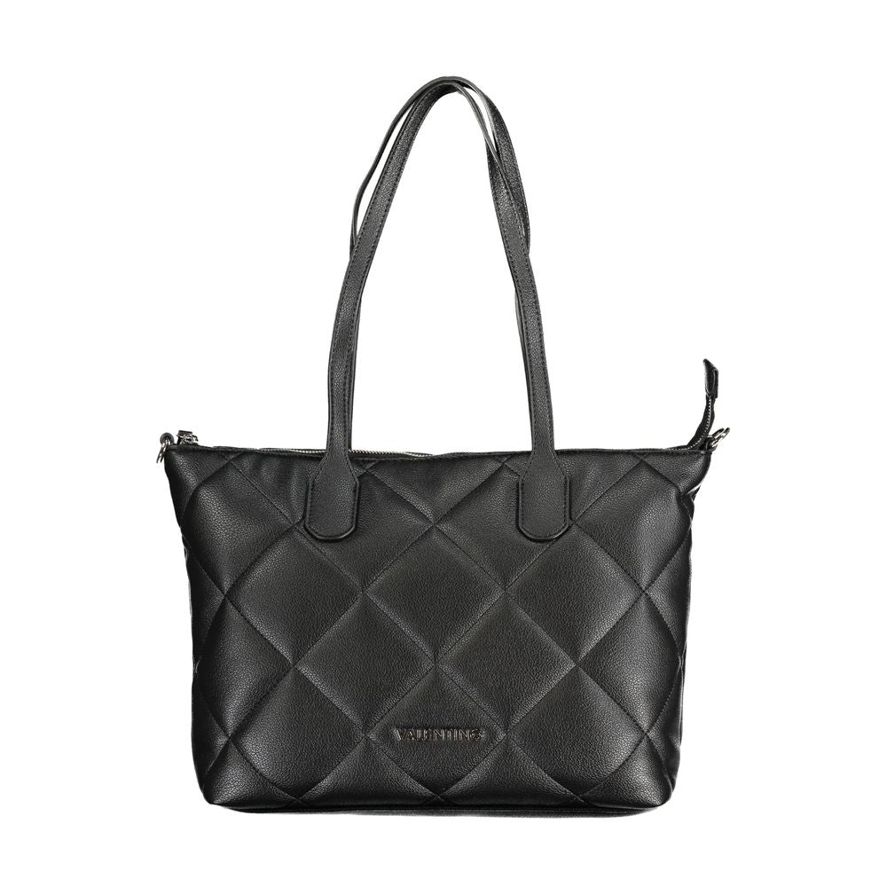 Mario Valentino Black Polyurethane Women Handbag