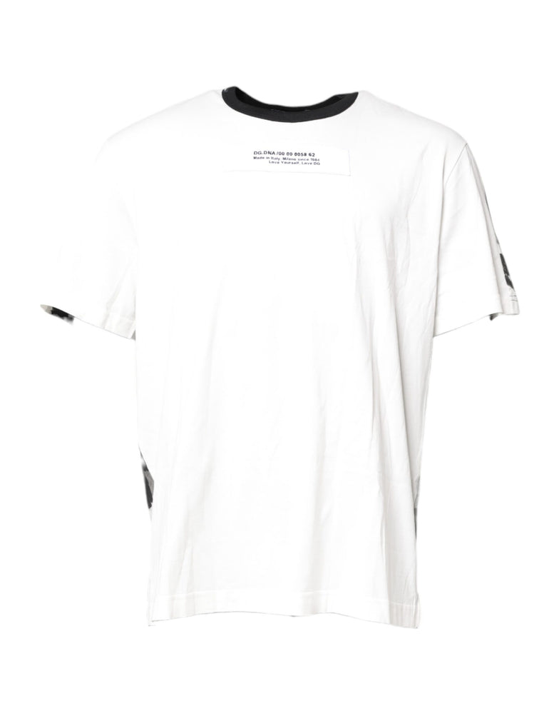 Dolce & Gabbana Multicolor Camouflage Crew Neck T-shirt