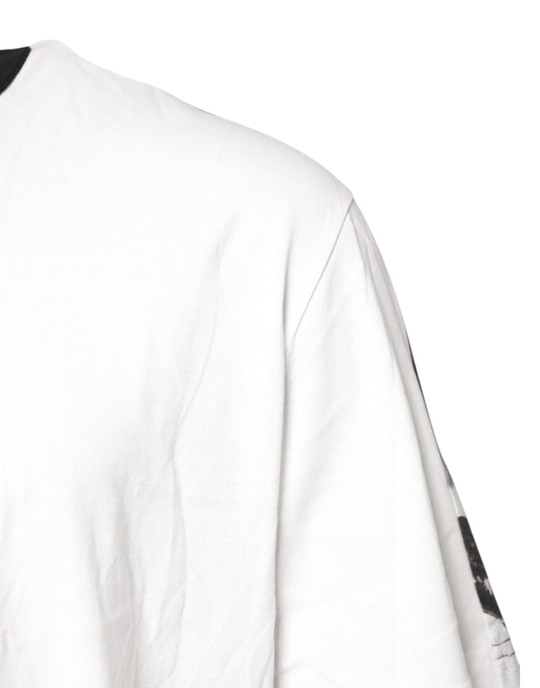 Dolce & Gabbana Multicolor Camouflage Crew Neck T-shirt