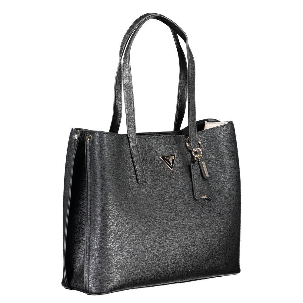 Guess Jeans Black Polyurethane Women Handbag