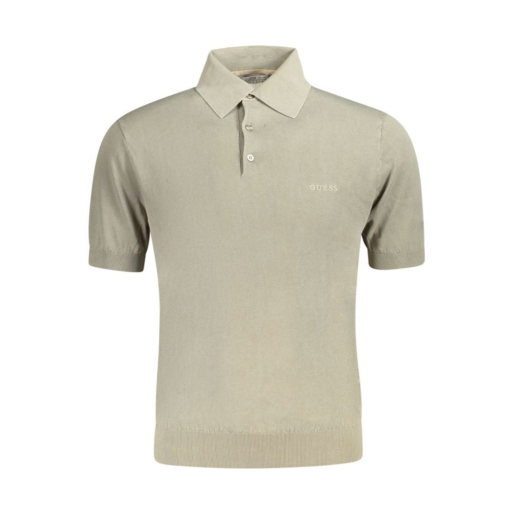 Guess Jeans Verde Cotton Men Polo