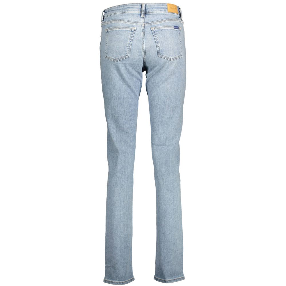 Gant Blue Organic Cotton Women Jeans