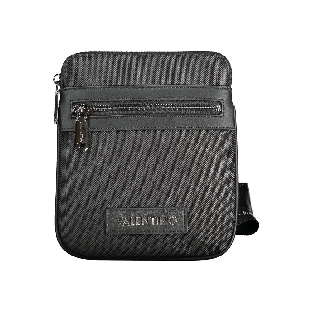 Mario Valentino Nero Poliuretano Mens Shoulder Bag