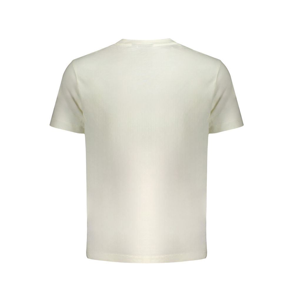 Wrangler White Cotton Men's T-Shirt