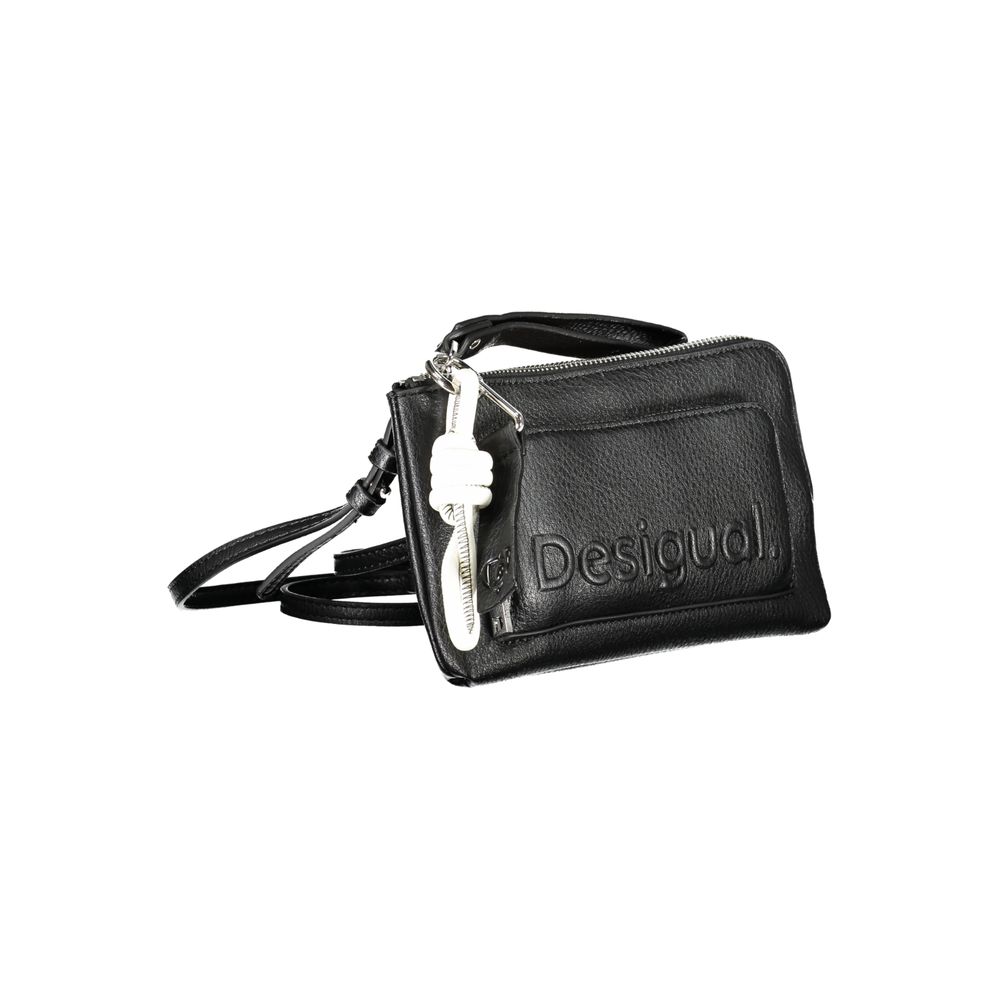 Desigual Black Polyurethane Women Shoulder Bag