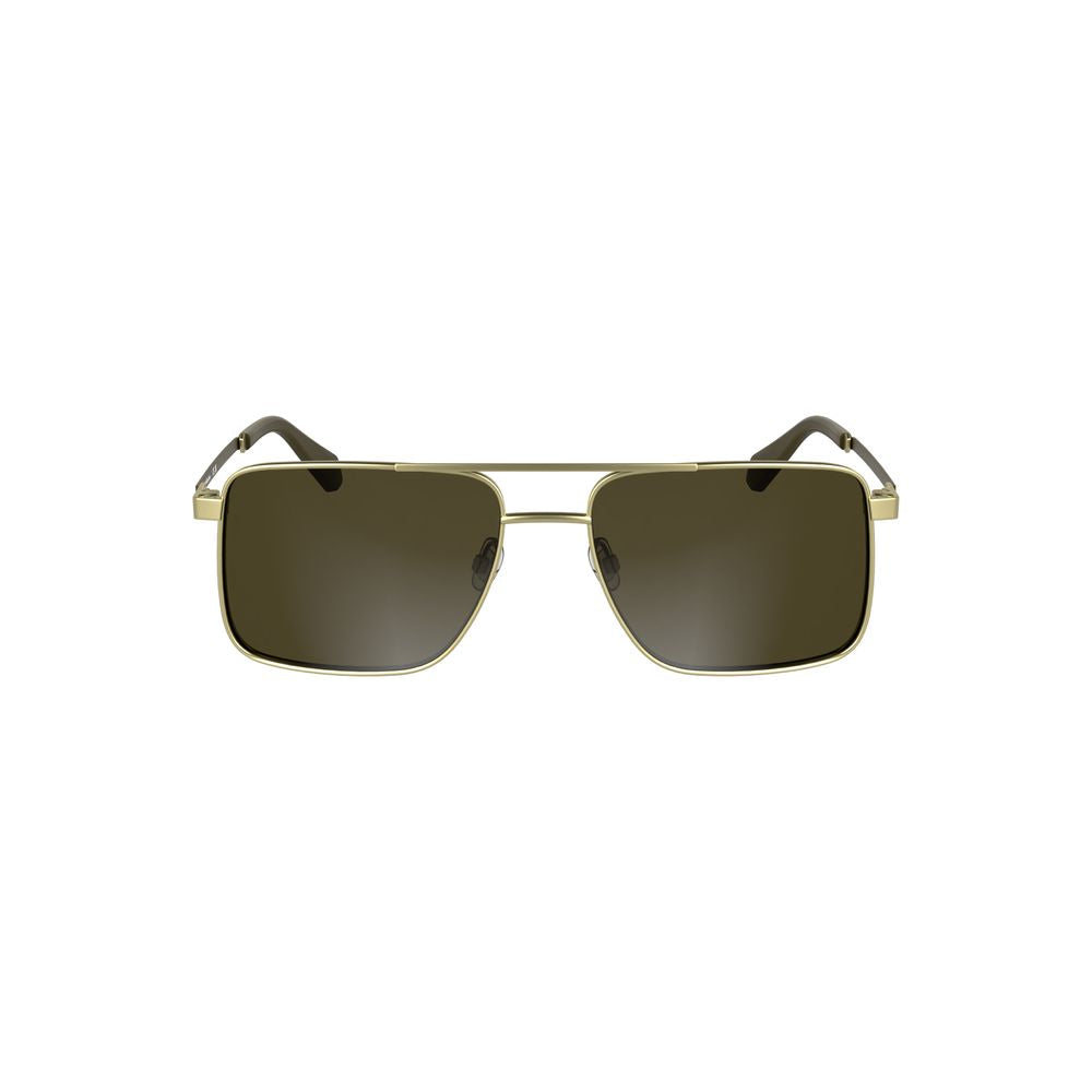 Calvin Klein Gold Metal Men Sunglass