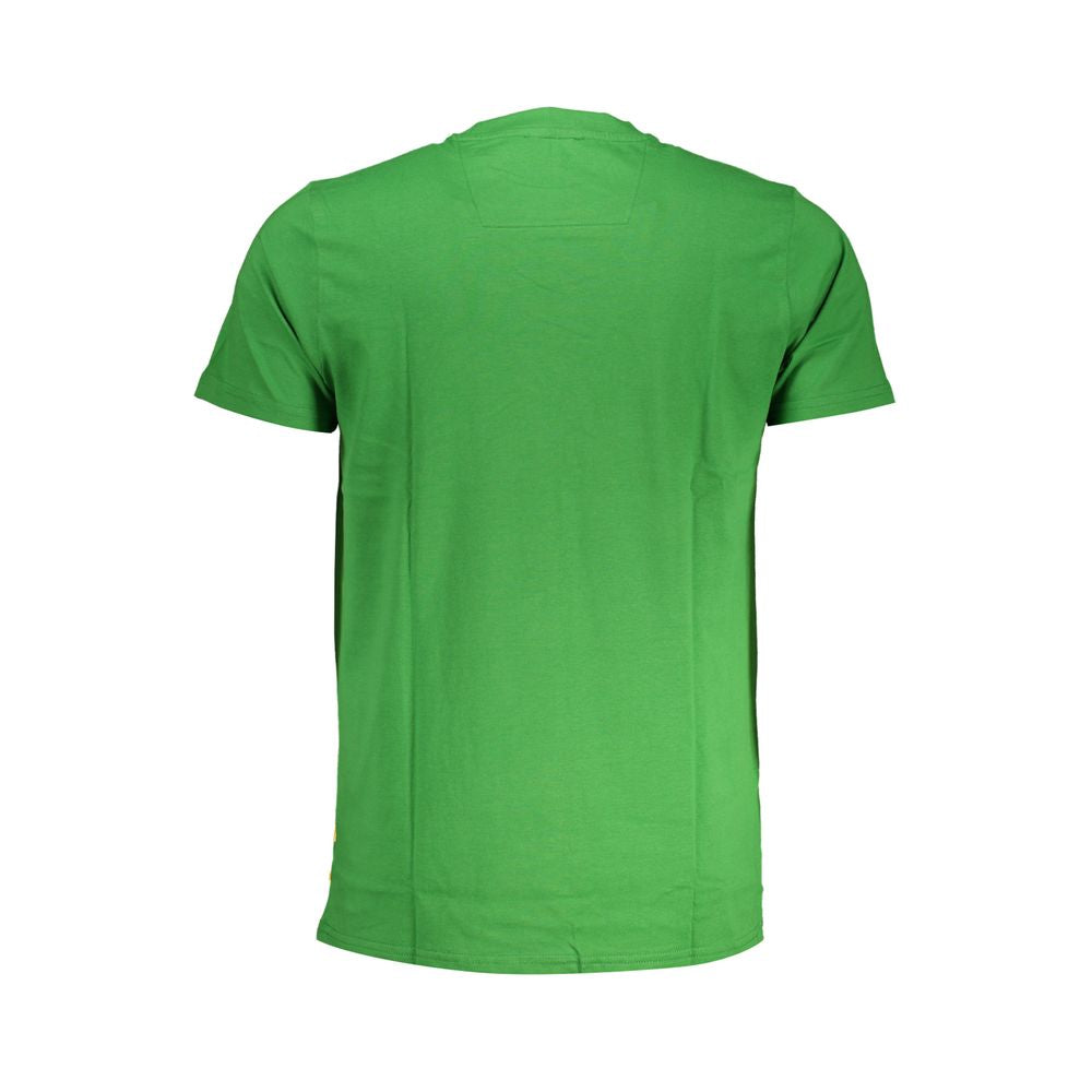 Cavalli Class Verde Cotton Mens T-Shirt