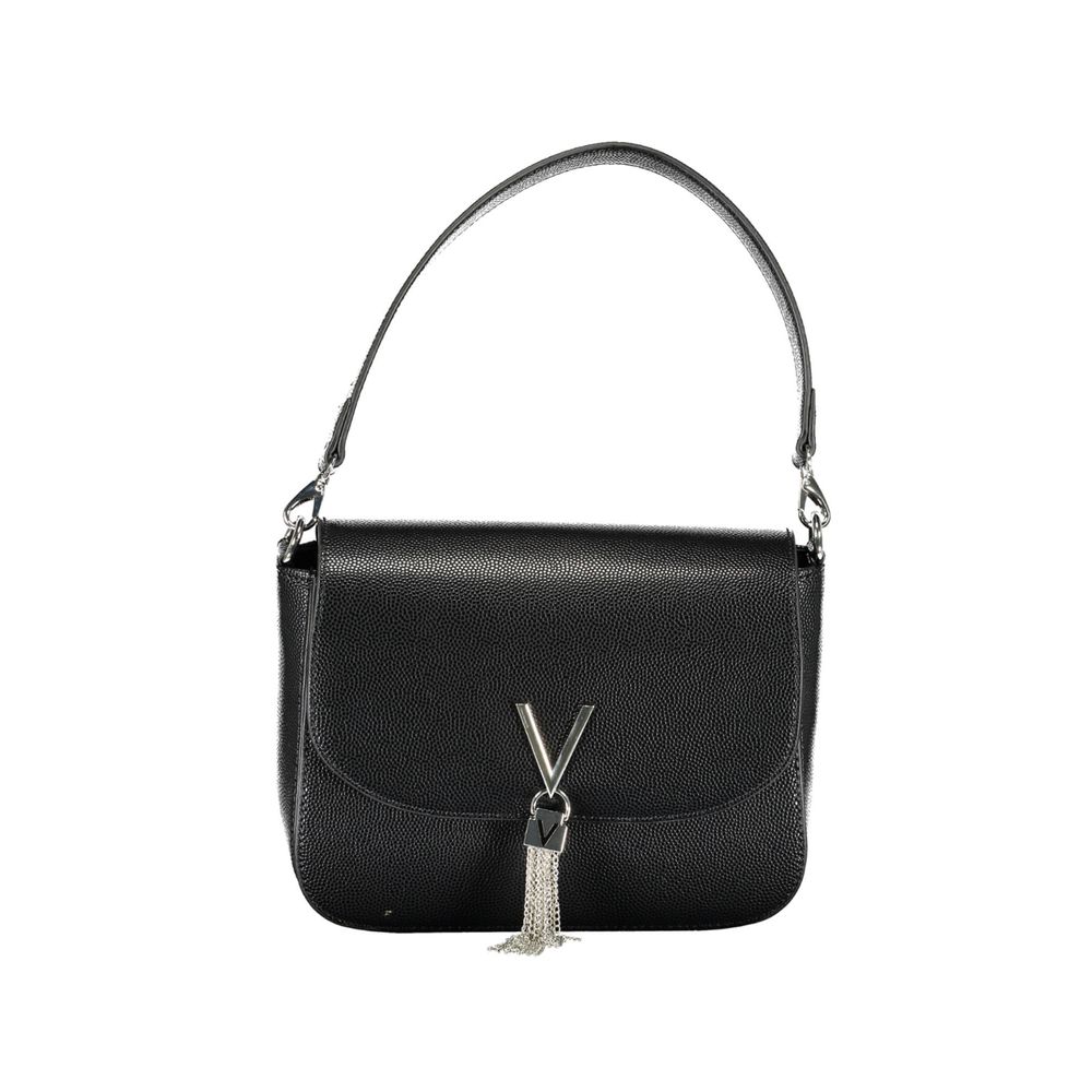 Mario Valentino Black Polyurethane Women Handbag
