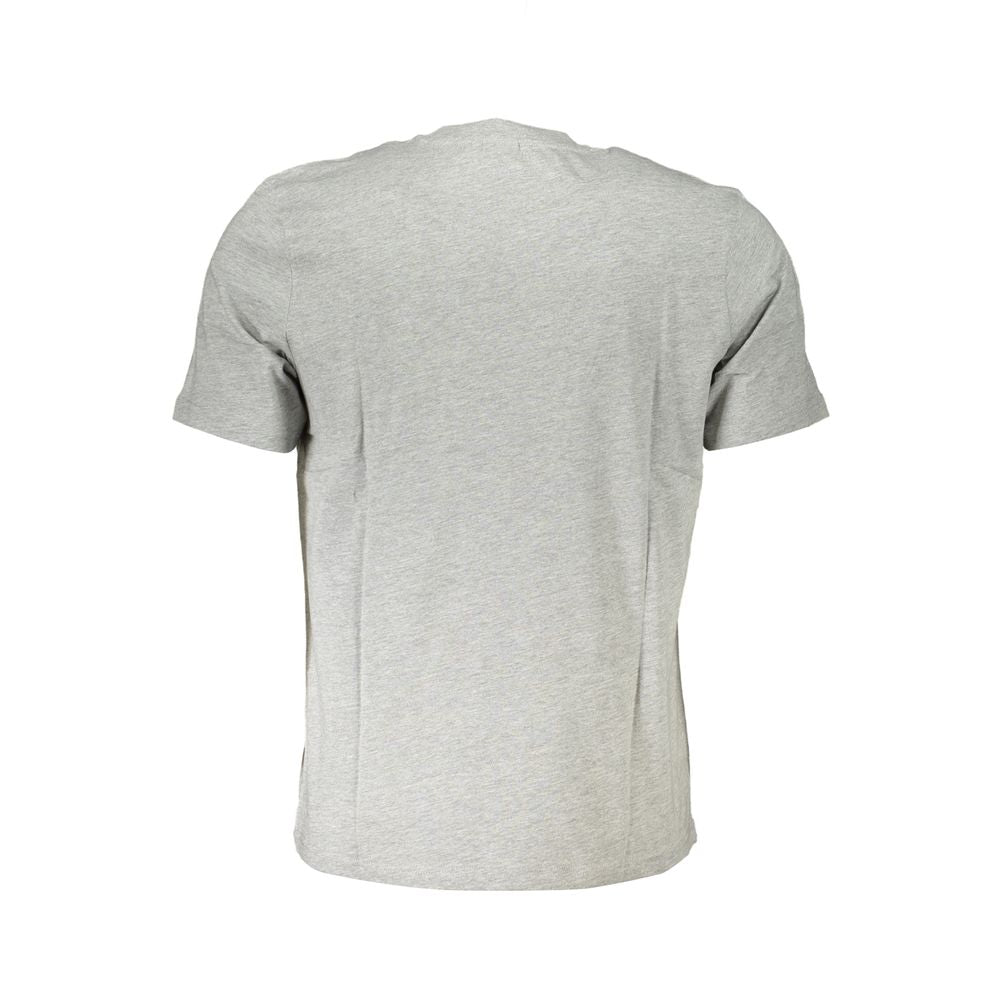 North Sails Gray Cotton Men T-Shirt