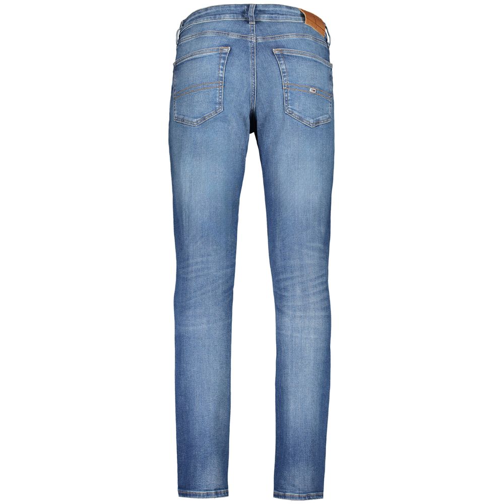Tommy Hilfiger Blue Cotton Men Jeans
