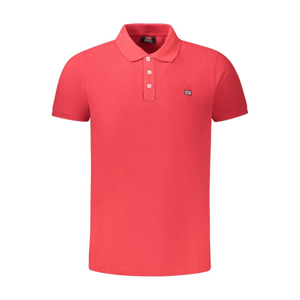 Norway 1963 Rosso Cotton Men Polo
