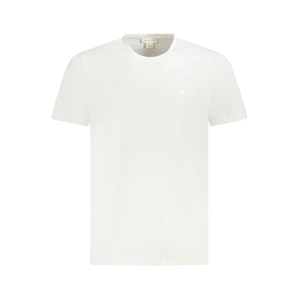 Calvin Klein Bianco Cotton Mens T-Shirt