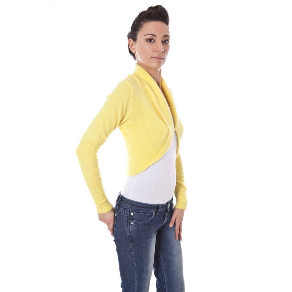 Datch Giallo Poliammide Women's Shrug