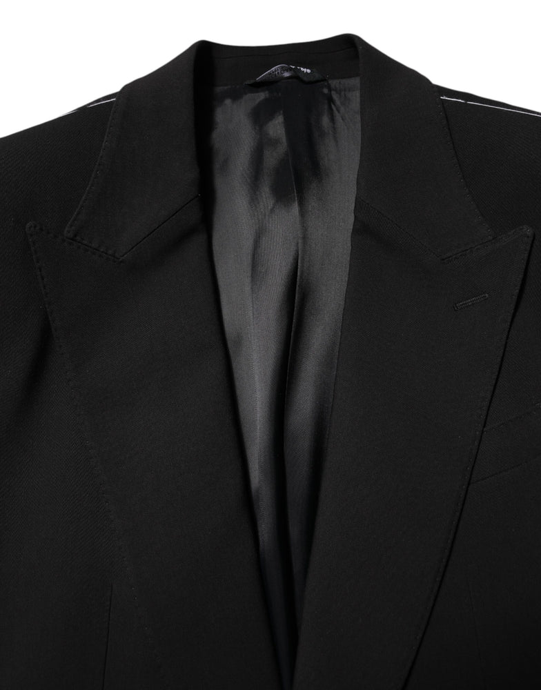 Dolce & Gabbana Black MARTINI Single Breasted 2 Piece Suit