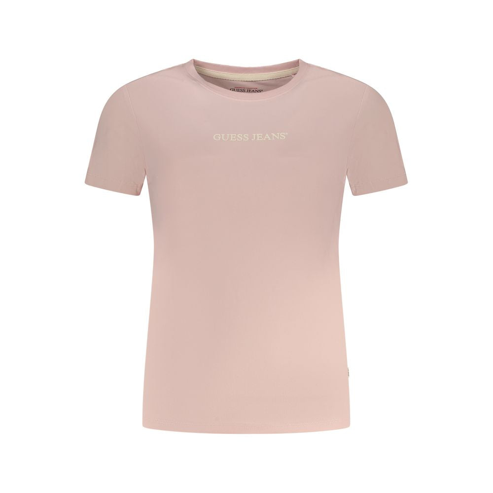 Guess Jeans Rosa Organic Cotton Women T-Shirt