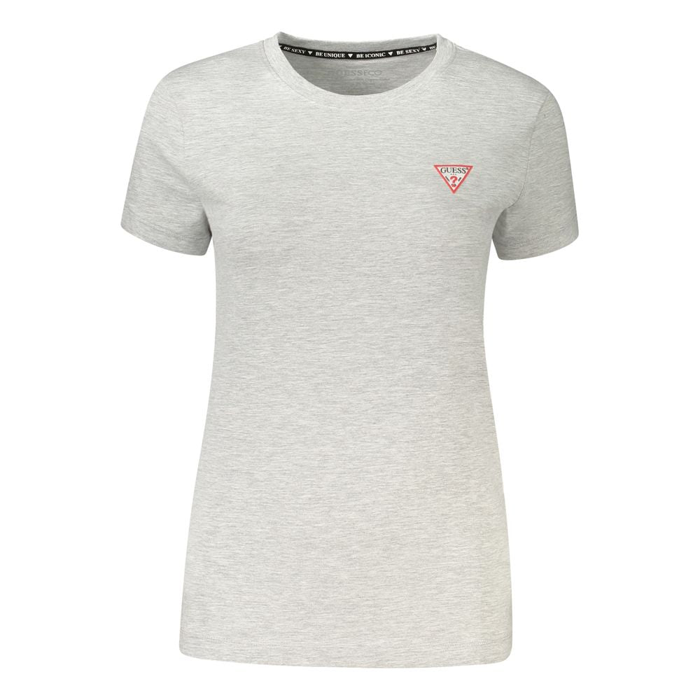 Guess Jeans Grigio Organic Cotton Women T-Shirt