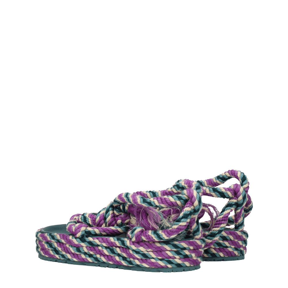 Isabel Marant Multicolor Fabric Sandals