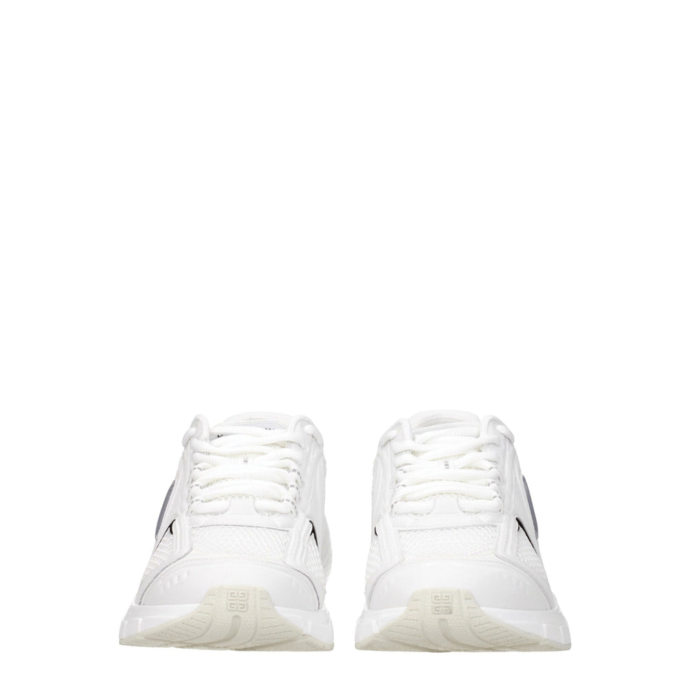 Givenchy White Fabric Athletic Sneakers