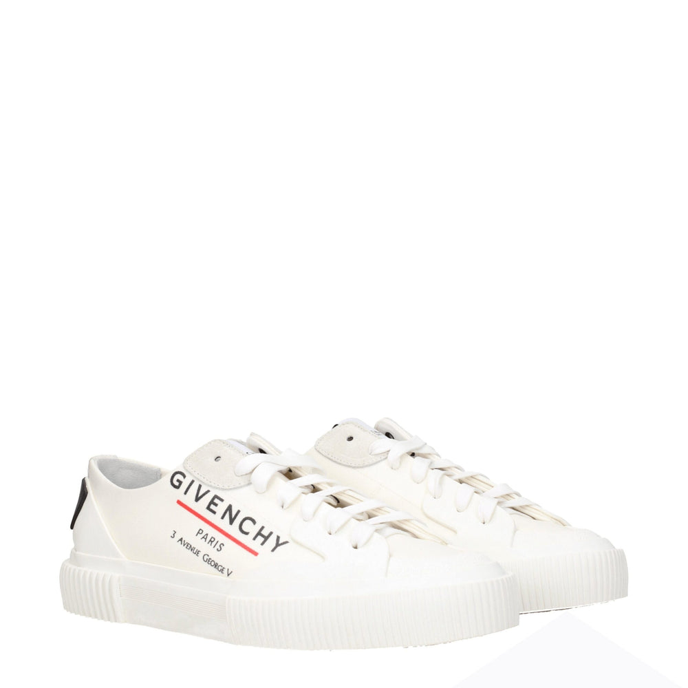 Givenchy Beige Fabric Low Top Sneakers