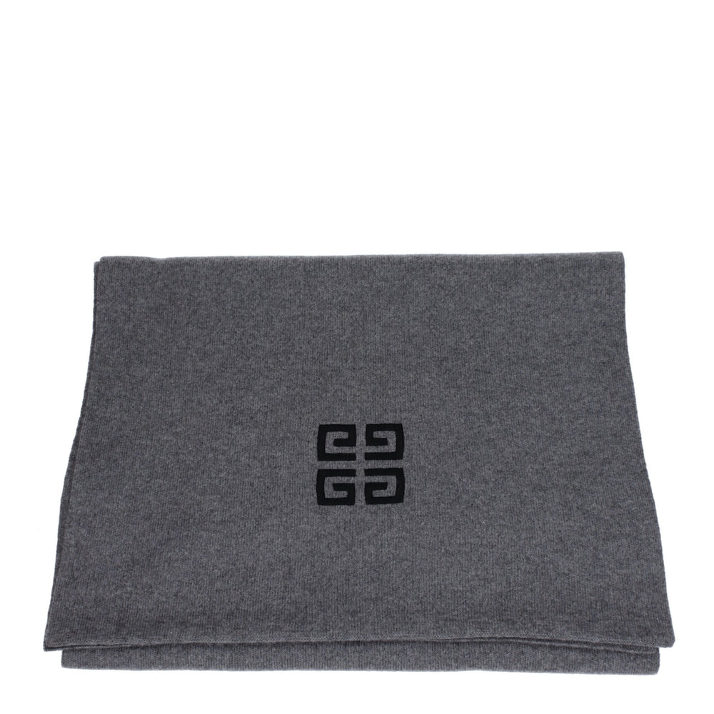 Givenchy Gray Wool Scarf