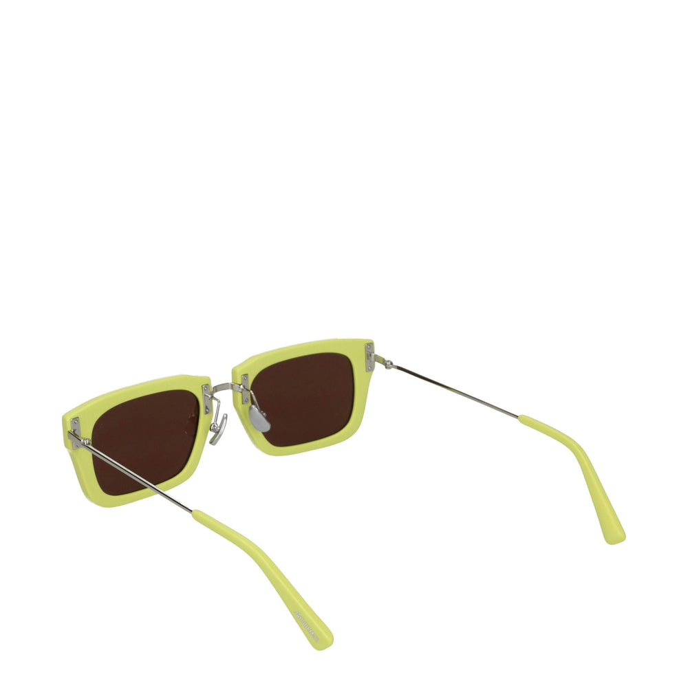 Jacquemus Yellow Acetate Sunglasses