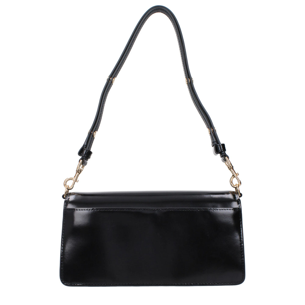 Tory Burch Black Leather Shoulder Bag