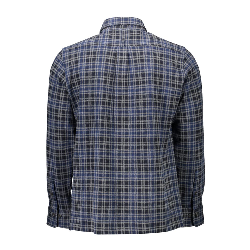 Gant Blu Cotton Men Shirt