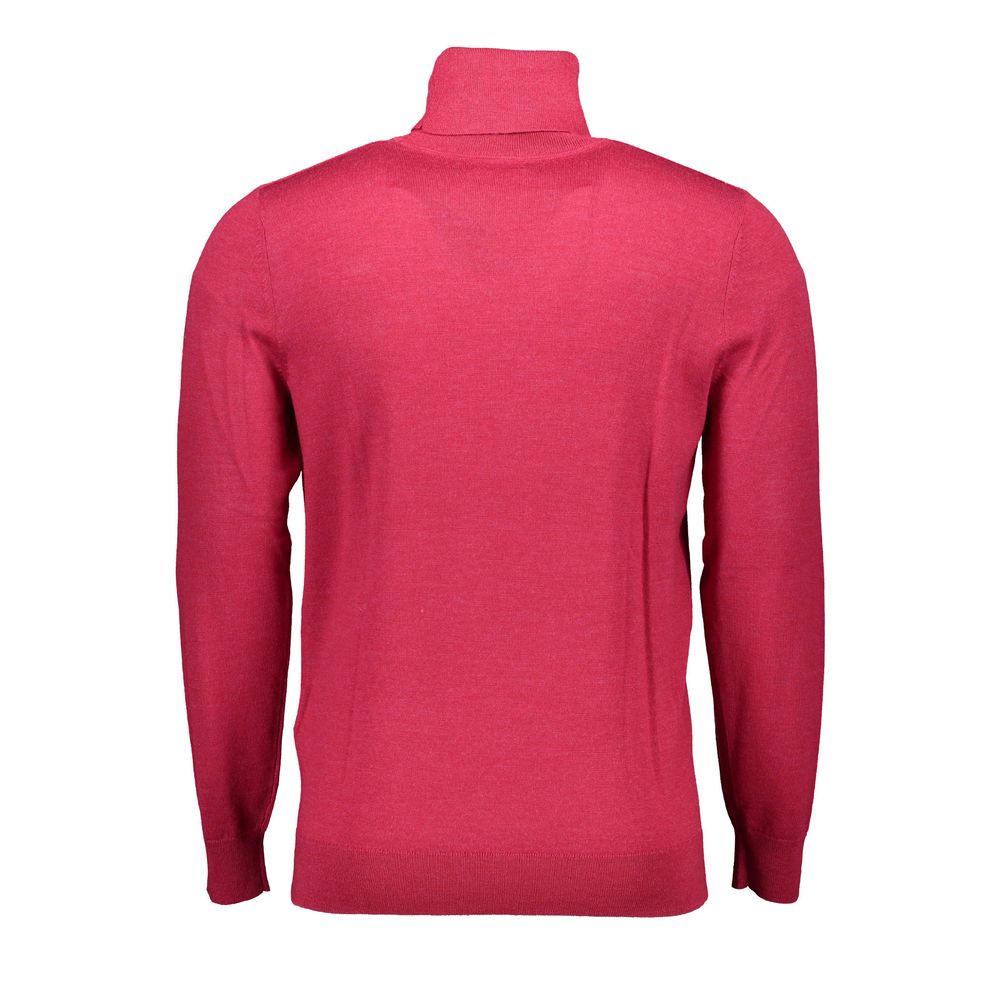 Gant Red Wool Men's Turtleneck
