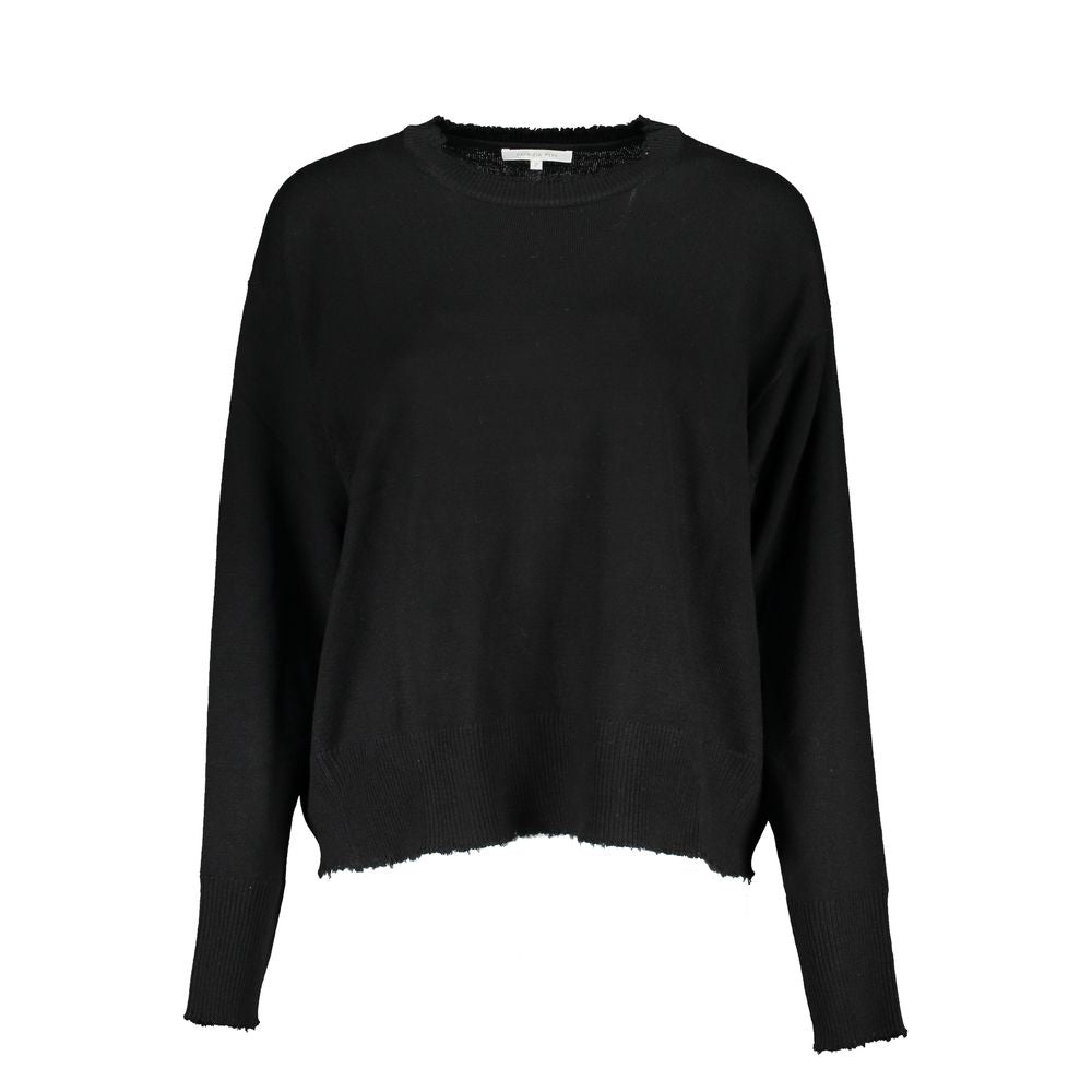 Patrizia Pepe Black Tessuto Women Sweater